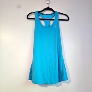 Aqua Blue Nike Racerback Tank Top
